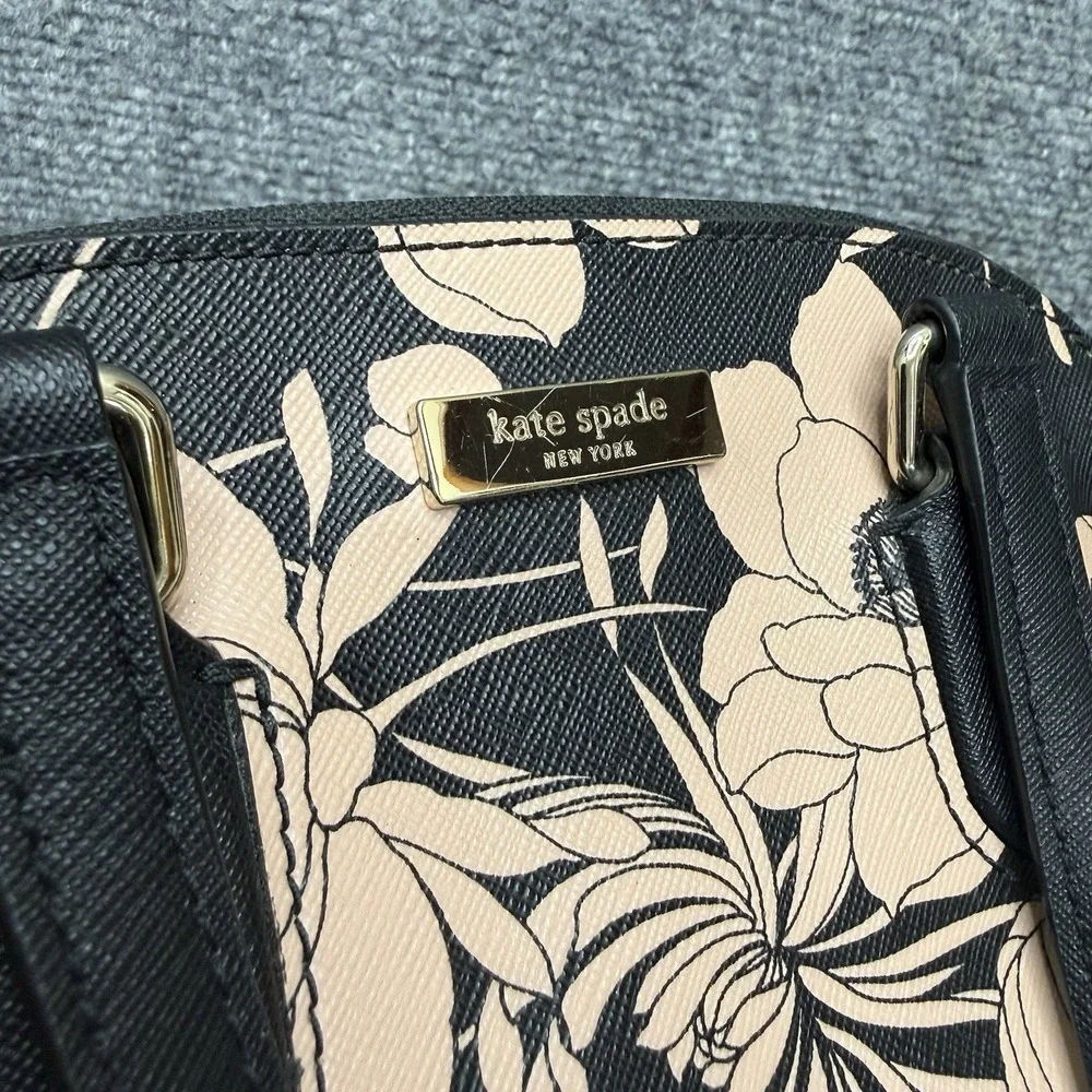 KATE SPADE Mini Reiley Laurel Way Gardenia Satchel Crossbody Bag purse